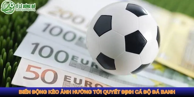 Biến động kèo hưởng tới quyết định cá độ đá banh
