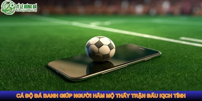 Cá độ đá banh giúp người hâm mộ thấy trận đấu kịch tính