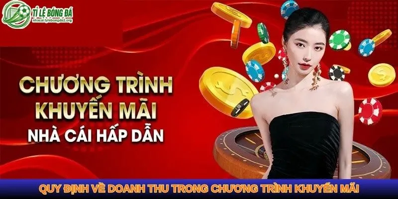 Quy định về doanh thu trong chương trình khuyến mãi